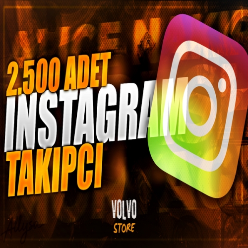  ⭐İNSTAGRAM GERÇEK 2.500 ADET TAKİPÇİ ⭐